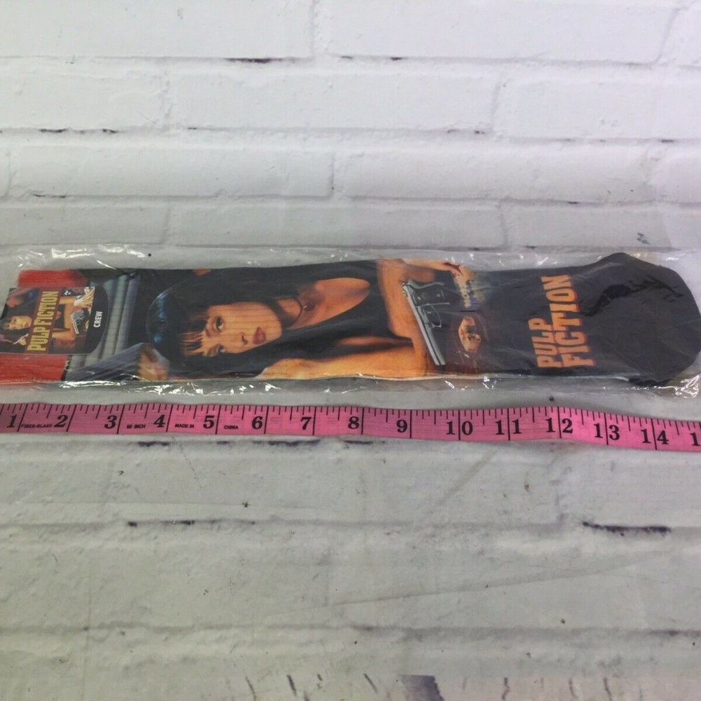 Pulp Fiction Mia Uma Thurman Sublimated Socks - Picture 7 of 7